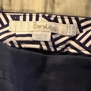 Boden US 10R wide leg cotton pants